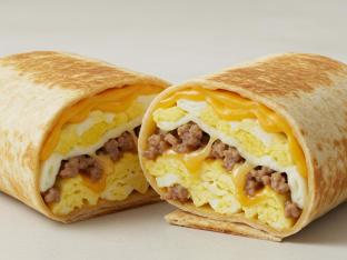 All American Wrap with Sausage All American Wrap with Sausage
