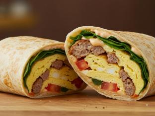 Southwest Wrap with Sausage Southwest Wrap with Sausage