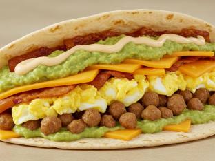 Cali Breakfast Flatbread with Plant-Based Protein Cali Breakfast Flatbread with Plant-Based Protein