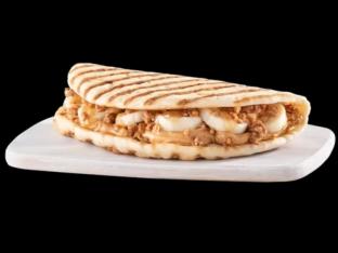 Peanut Butter Banana Crunch Flatbread Peanut Butter Banana Crunch Flatbread