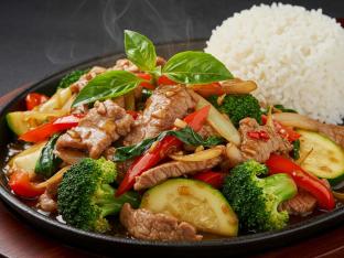 Basil Leaf Pork Basil Leaf Pork