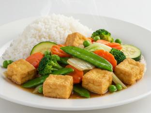 Tofu with Assorted Vegetables Tofu with Assorted Vegetables