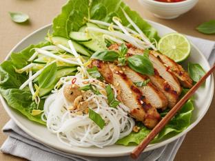 Vermicelli with Grilled Chicken (Gluten-Free) Vermicelli with Grilled Chicken (Gluten-Free)