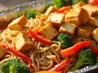 Garlic Noodles with Tofu Garlic Noodles with Tofu