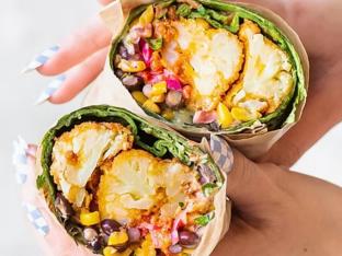 Large Chik'n SoCal Wrap Tray