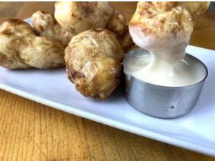 Cinnamon and Sugar Knots with Icing