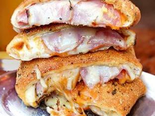 Ham and Cheese Stromboli