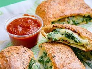 Garlic and Spinach Stromboli