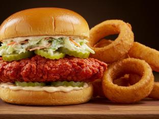 Mookie Sliders with Onion Rings