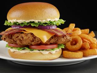 Club Level Sliders with Curly Fries
