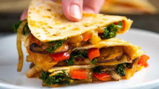 Veggie Black Bean Quesadilla (Vegan) Veggie Black Bean Quesadilla (Vegan)