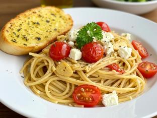 Greek Spaghetti Boxed Meal [Large]