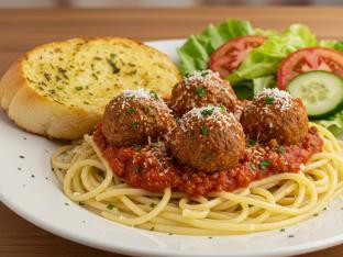 Spaghetti Meatball Boxed Meal [Small]