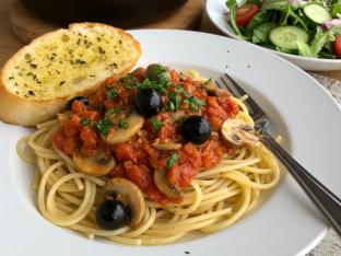 Spaghetti with Homemade Pasta Sauce Boxed Meal [Small]