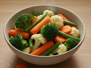 Steamed Mixed Veggies Steamed Mixed Veggies