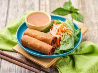 Crispy Pork and Chicken Eggrolls Crispy Pork and Chicken Eggrolls