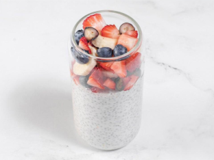 Chia Seed Pudding with Berries