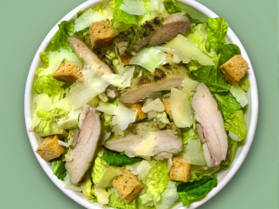 Chicken Caesar Salad & Superfine Slaw