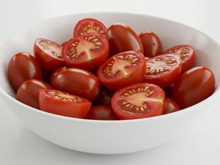 Sliced Grape Tomatoes