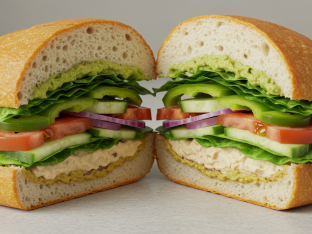 Harvest Vegan with Salad and Apple [16oz]