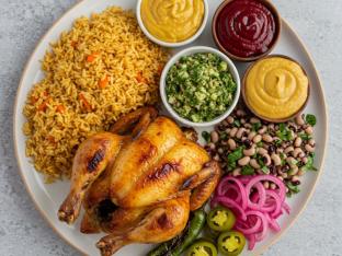 Allergen-Free Smoked Chicken Thigh Boxed Meal Allergen-Free Smoked Chicken Thigh Boxed Meal