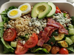 Cobb Salad with Hard-boiled Eggs Cobb Salad with Hard-boiled Eggs