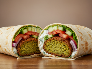 Vegan Falafel Wraps