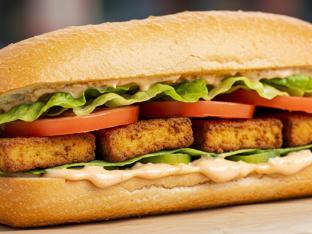 Vegan Po'boy Sandwich Vegan Po'boy Sandwich