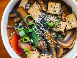 Vegan Entree: Umami Tofu Vegan Entree: Umami Tofu