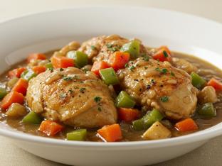 Creole Chicken Fricassee