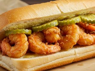 Fried Shrimp Po Boy