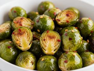 Honey Chili Brussels Sprouts