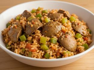 Traditional Dirty Rice