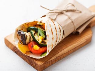 Grilled Vegetable Wrap