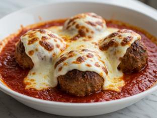 Meatball Parmigiana Meatball Parmigiana