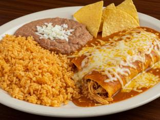 Chicken Enchilada and Chicken Tamale [Large]