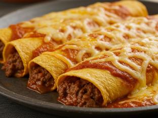 Beef Enchiladas Rancheras
