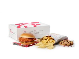 Premium Spicy Chicken Sandwich Packaged Meal