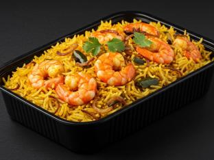 Shrimp Biryani Box