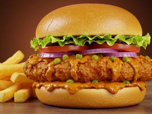 Fried Chicken Tikka Masala Sandwich Box