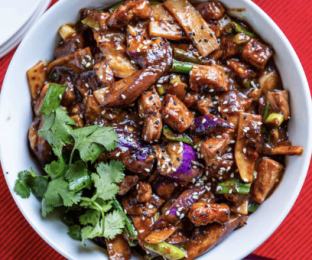 Spicy Szechuan Eggplant