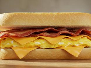 Bacon Egg and Cheese on White Bread