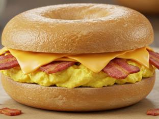 Bacon Egg and Cheese Bagel