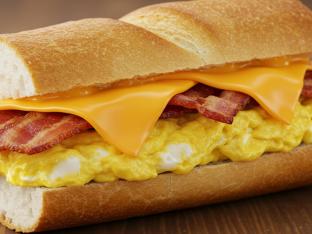 Bacon Egg and Cheese Baguette