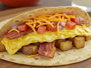 Bacon Breakfast Taco
