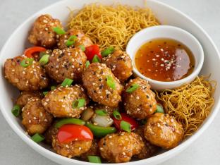 Gluten Free Salt and Pepper Chicken In White Sauce