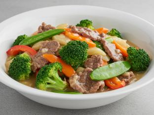 Gluten Free Veggie Delight Beef In White Sauce