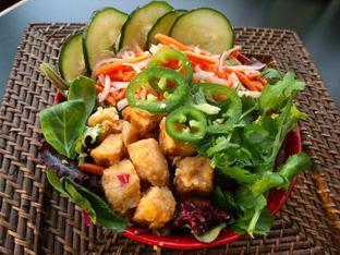 Lemongrass Tofu Rice Noodle Salad Lemongrass Tofu Rice Noodle Salad