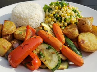 Roasted Veggie Plate
