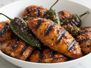 Poblano Chicken (garlic free)